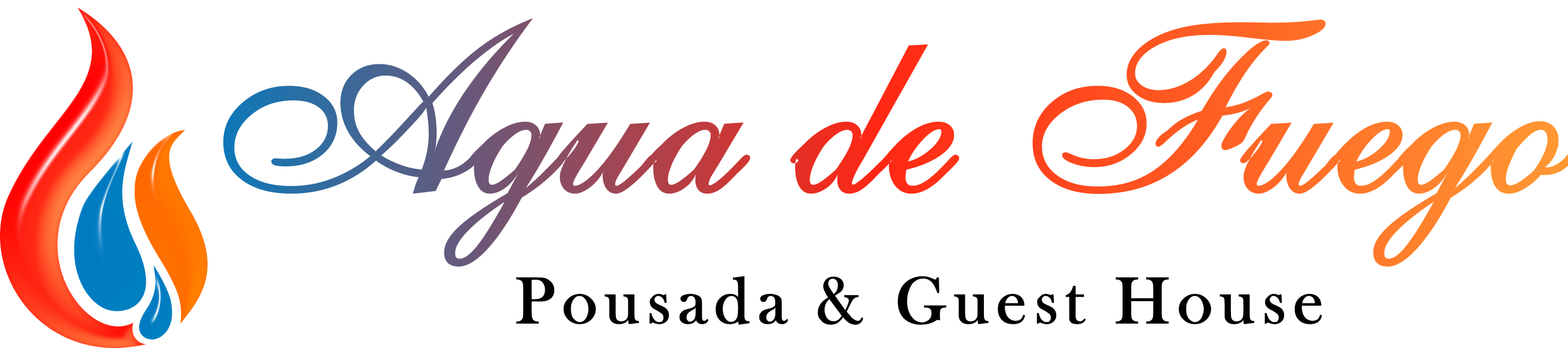 Logomarca da Pousada Agua de Fuego